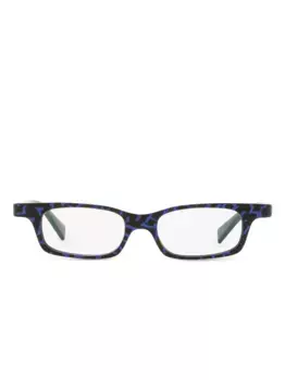 Очки в геометричной оправе Alain Mikli, синий