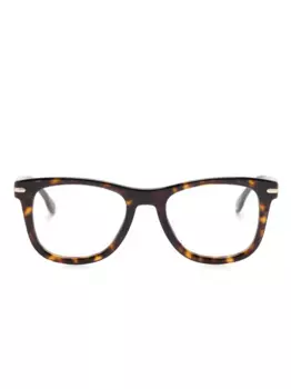 Очки в геометричной оправе Carrera, коричневый