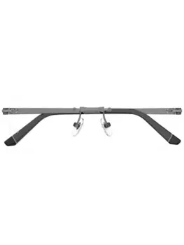 Очки в геометричной оправе Cartier Eyewear, серый