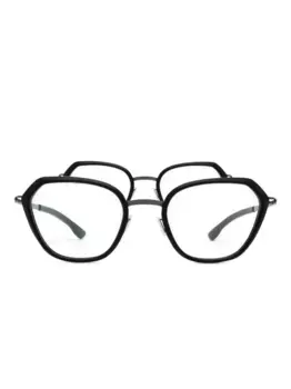 Очки в геометричной оправе Ic! Berlin, черный