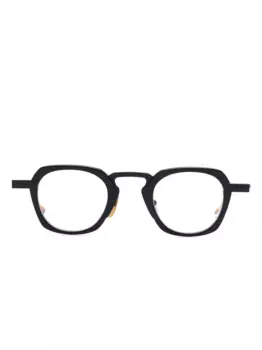 Очки в геометричной оправе Thom Browne Eyewear, синий