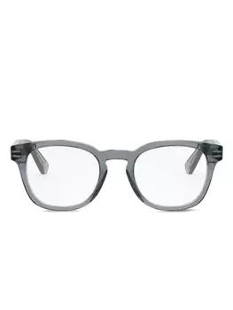 Очки в круглой оправе Bvlgari, серый