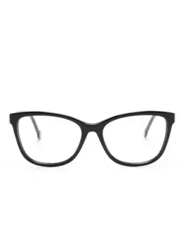 Очки в круглой оправе Carolina Herrera, черный