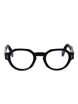 Очки в круглой оправе Cutler & Gross, черный