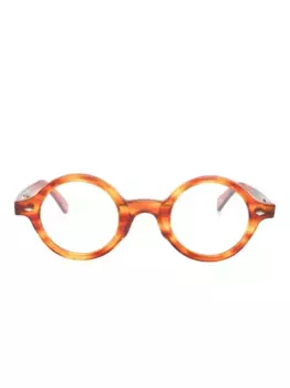 Очки в круглой оправе Family Affair, коричневый