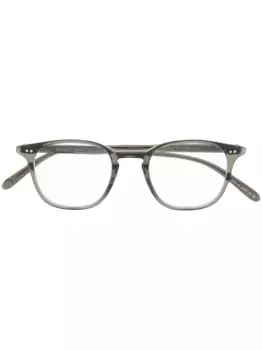 Очки в круглой оправе Garrett Leight, серый
