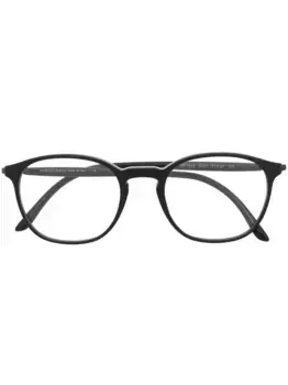 Очки в круглой оправе GIORGIO ARMANI, черный
