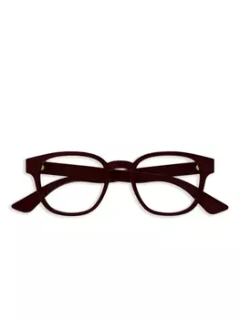 Очки в круглой оправе Gucci Eyewear, красный