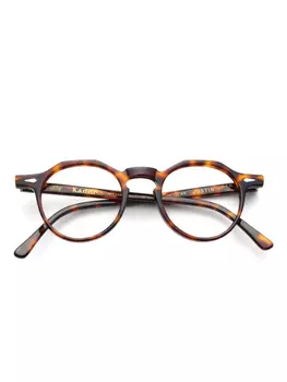 Очки в круглой оправе Kador, коричневый
