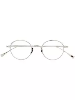Очки в круглой оправе Kame Mannen, серебряный