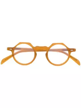 Очки в круглой оправе Lesca, нейтральный