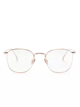 Очки в круглой оправе Linda Farrow, розовый