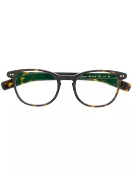 Очки в круглой оправе Lunor, коричневый