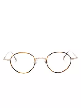 Очки в круглой оправе Matsuda, золотой