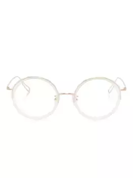 Очки в круглой оправе Megane and Me, золотой