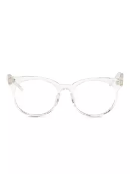 Очки в круглой оправе Megane and Me, белый