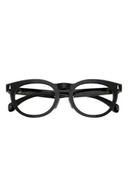 Очки в круглой оправе Moncler Eyewear, черный