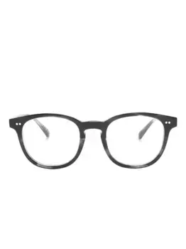 Очки в круглой оправе Oliver Peoples, синий