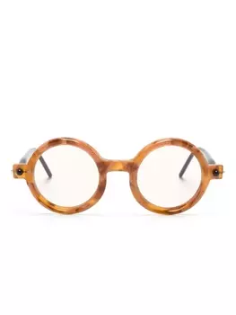 Очки в круглой оправе P1 Кубораум, коричневый