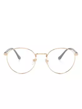 Очки в круглой оправе Persol, золотой