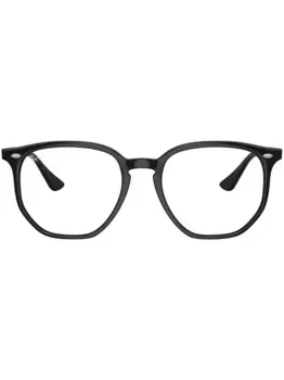 Очки в круглой оправе Ray-Ban, черный