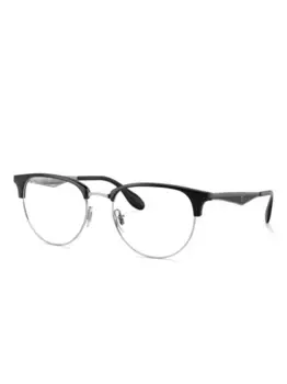 Очки в круглой оправе Ray-Ban, черный