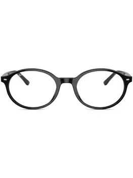 Очки в круглой оправе Ray-Ban, черный