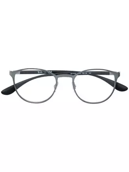 Очки в круглой оправе Ray-Ban, черный