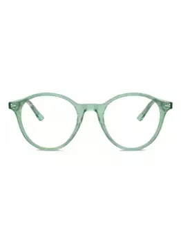 Очки в круглой оправе RB5430 Ray-Ban, зеленый