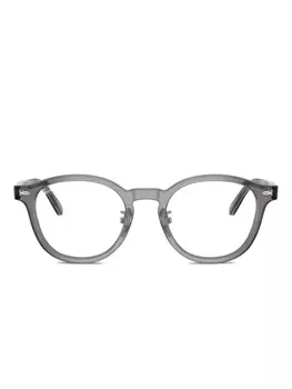 Очки в круглой оправе RB5443D Ray-Ban, серый