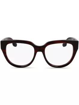 Очки в круглой оправе Victoria Beckham Eyewear, красный