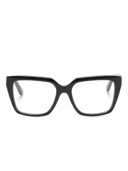 Очки в квадратной оправе Balenciaga Eyewear, фиолетовый