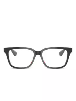 Очки в квадратной оправе Burberry Eyewear, черный