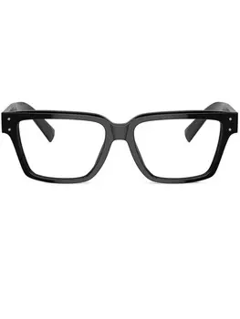 Очки в квадратной оправе Dolce & Gabbana Eyewear, черный