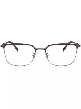 Очки в квадратной оправе Giorgio Armani, серый