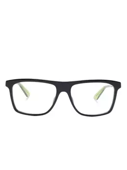 Очки в квадратной оправе Gucci Eyewear, черный