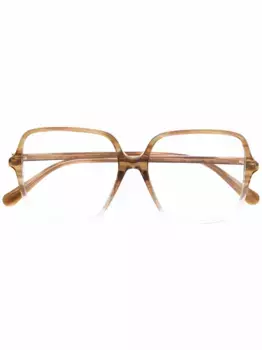Очки в квадратной оправе Gucci Eyewear, нейтральный