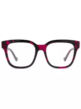 Очки в квадратной оправе Gucci Eyewear, розовый