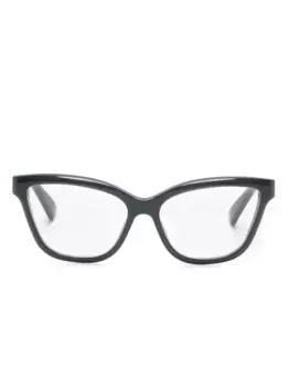 Очки в квадратной оправе Gucci Eyewear, серый