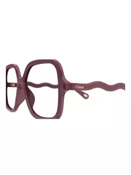 Очки в квадратной оправе из ацетата CHLO, красный