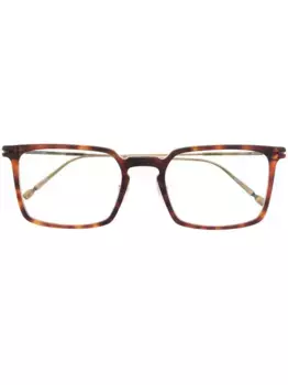 Очки в квадратной оправе Matsuda, коричневый
