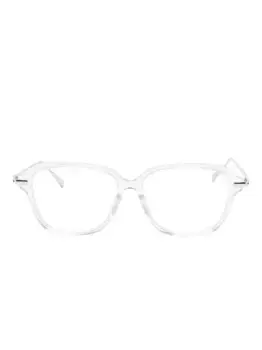 Очки в квадратной оправе Megane and Me, серебяный