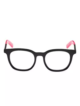 Очки в квадратной оправе Moncler Eyewear, черный