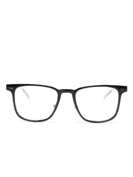 Очки в квадратной оправе Montblanc, черный