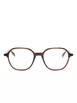 Очки в квадратной оправе Montblanc, коричневый