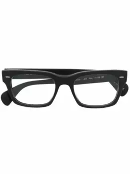 Очки в квадратной оправе Oliver Peoples, черный