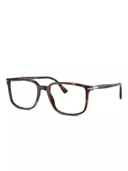 Очки в квадратной оправе Persol, коричневый