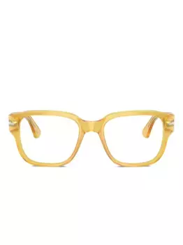 Очки в квадратной оправе Persol, желтый