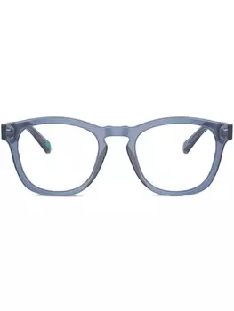 Очки в квадратной оправе Polo Ralph Lauren, синий