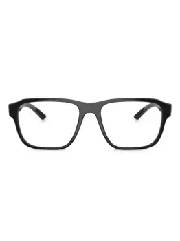 Очки в квадратной оправе Prada Linea Rossa, черный